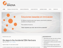Tablet Screenshot of madiva.com